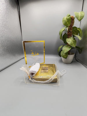 Quran Gift Box (Acrylic Box) – Premium Islamic Gift Set