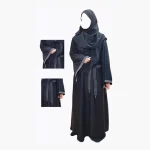 Ladies Abaya Side Dori Maxi  ( with stoller )