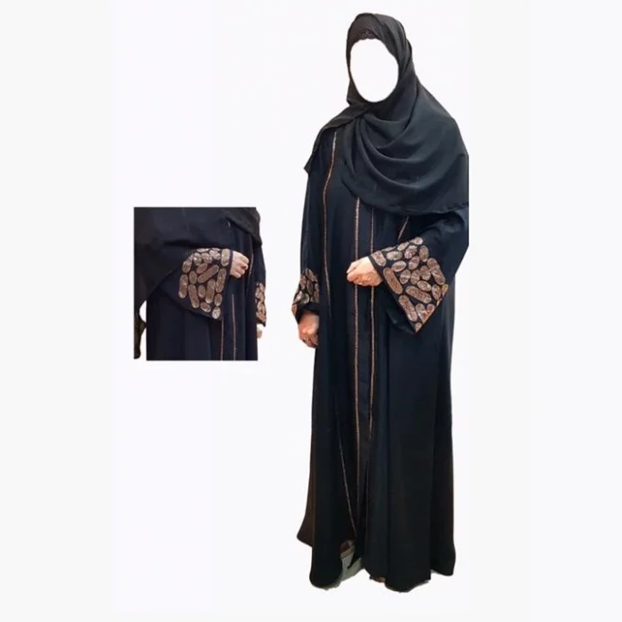 Ladies Abaya Bazu Stone open ( With Stoller ) - Image 1
