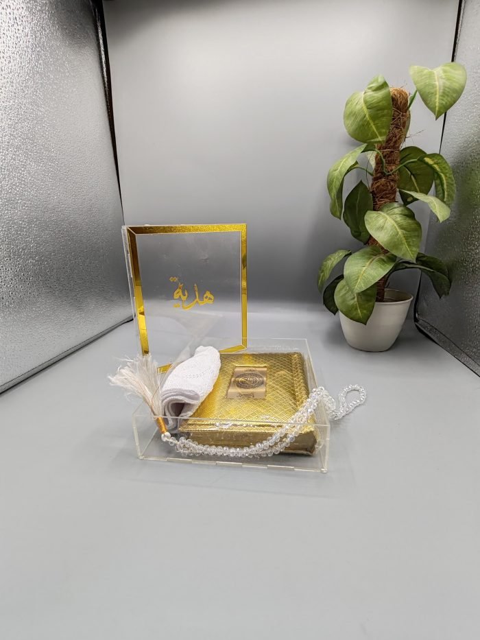 Quran Gift Box (Acrylic Box) – Premium Islamic Gift Set - Image 5